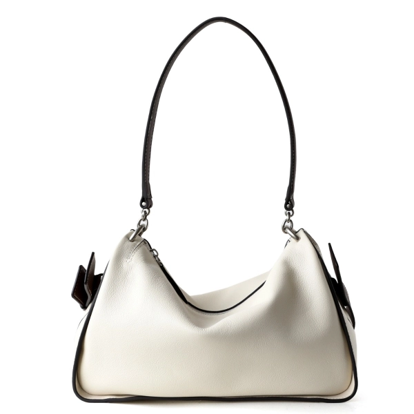 Brown Leather Hobo Shoulder Bag Crossbody Bag - Image 2