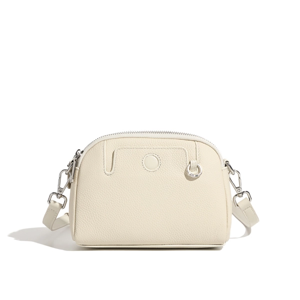 Women's Purple Genuine Leather Square Mini Crossbody Bag - Image 4